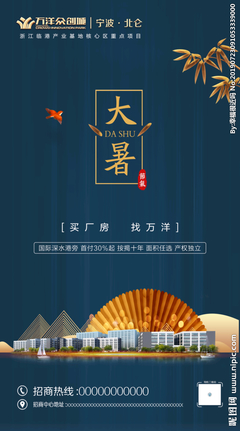 創(chuàng)意大暑海報設(shè)計 融合商業(yè)與視覺藝術(shù)的寧波廣告發(fā)布指南